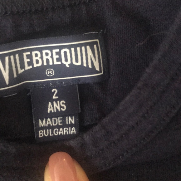 Size 2T blue top - Picture 2 of 2